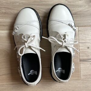 Dr. Martens 1461 Bow White Lace-Up Shoes